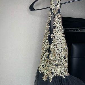 Gold Sequin Dress